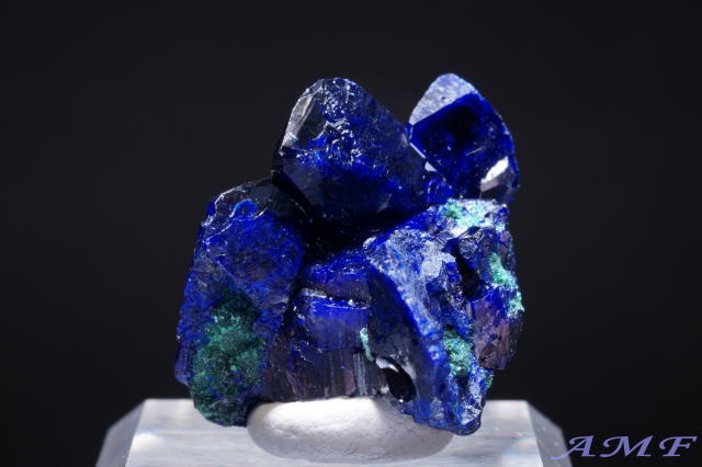 メキシコ・ソノラ州ミルピラス鉱山産アズライトの綺麗な標本101"