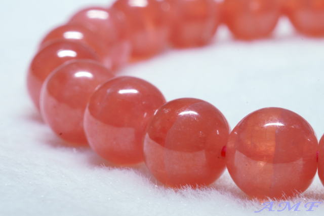 アルゼンチン産インカローズの綺麗なブレスレット8mm261