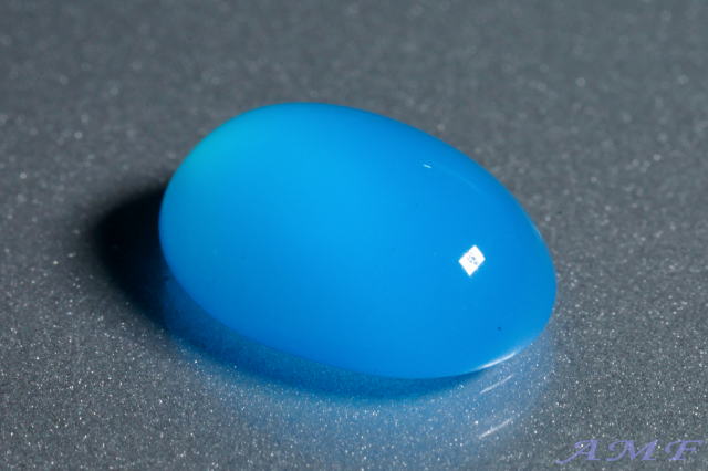 ドイツ製シーブルーカルセドニー7.3ct1